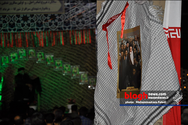 مراسم ارتحال امام خمینی (ره) در روستای شورکا برگزار شد/اولین سالگرد تدفین شهید گمنام شورکا برگزار شد