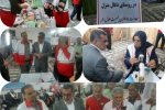 زغال منزل میزبان کاروان تخصصی پزشکان هلال احمر