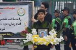 مراسم وداع و تشییع شهید «کامرانی» در آمل