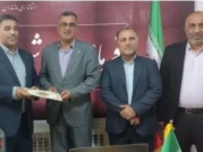 آیین تکریم و معارفه رئیس اداره ورزش و جوانان جویبار