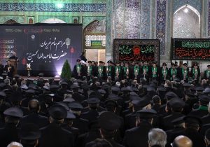 خادمان رضوی ندای عاشورا را زنده می‌کنند