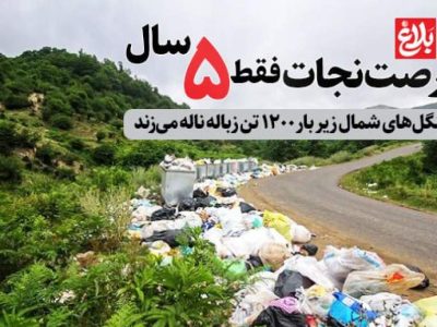 فرصت نجات فقط ۵ سال!