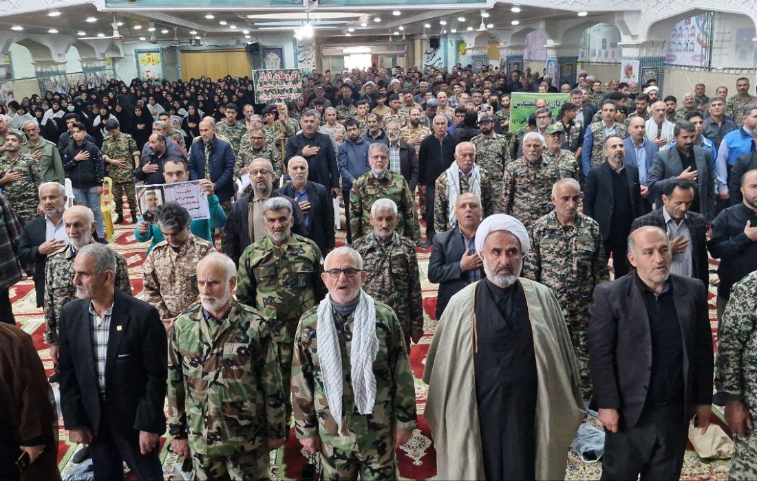 همایش بزرگ اقتدار بسیجیان در جویبار