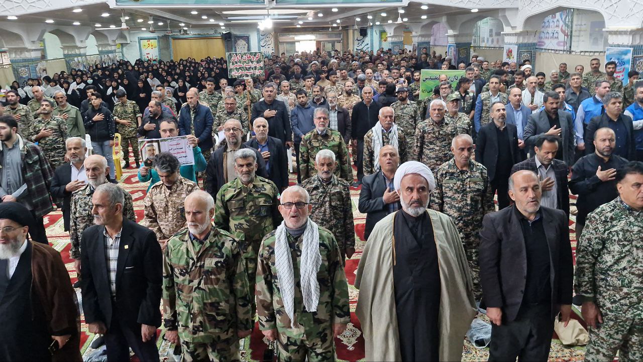 همایش بزرگ اقتدار بسیجیان در جویبار