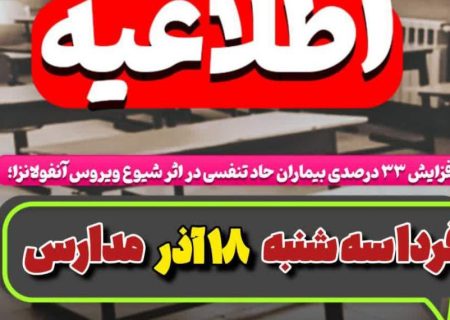 مدارس مازندران فردا تعطیل شد