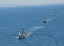 برگزاری رژه دریایی در رزمایش اراده برای صلح ۲۰۲۶