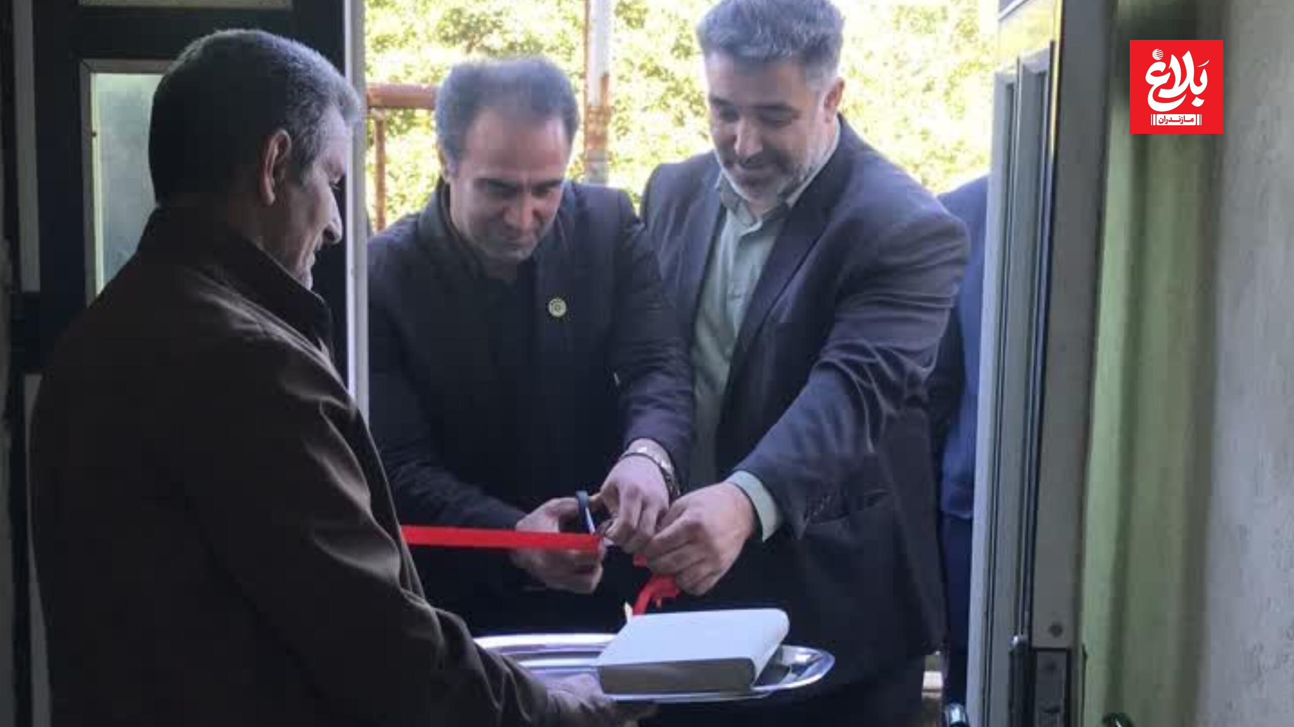 خانه ورزش روستای الیمون جویبار افتتاح شد