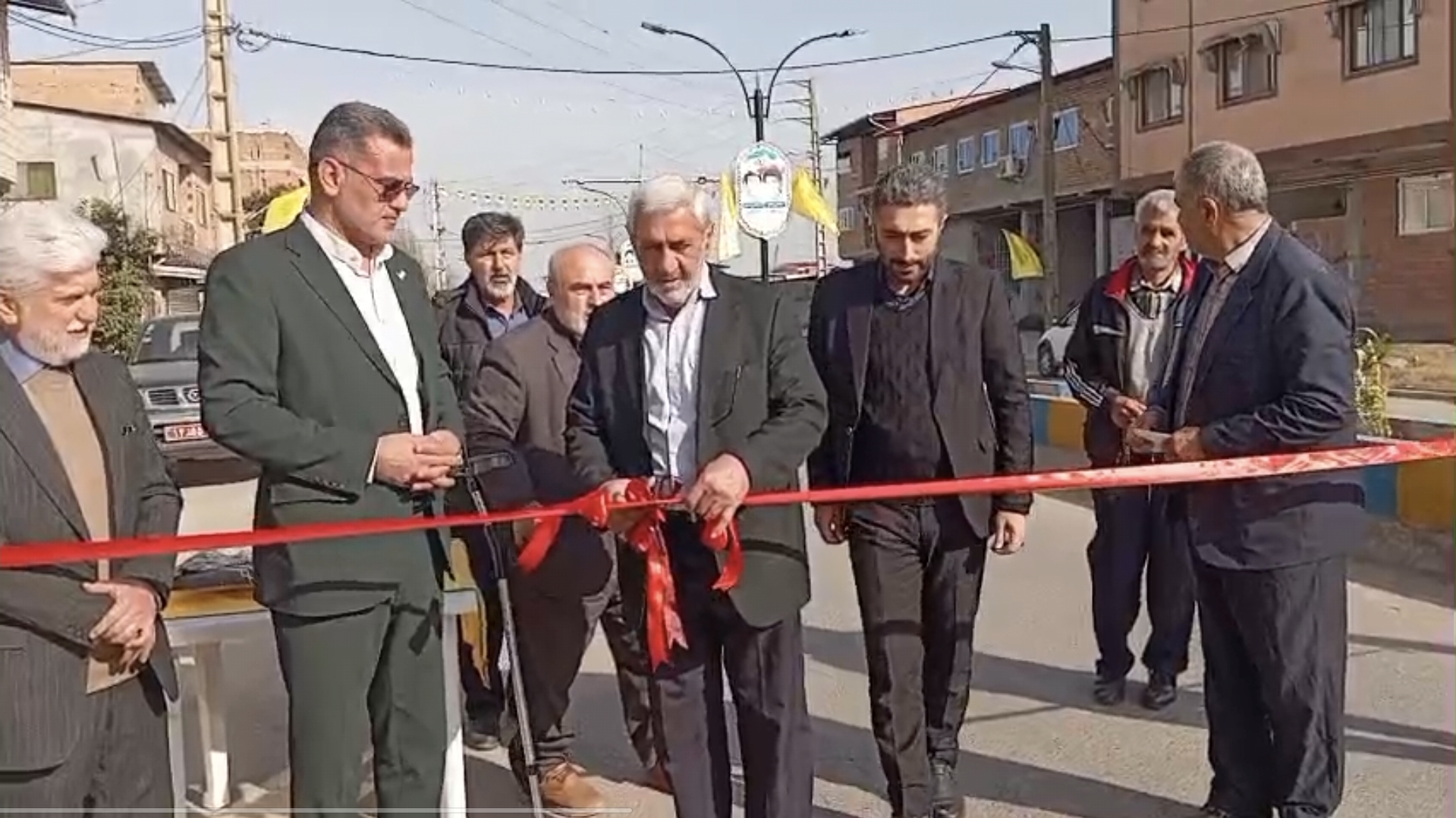 بلوار و دوربین نظارتی در ورودی سروکلا افتتاح شد